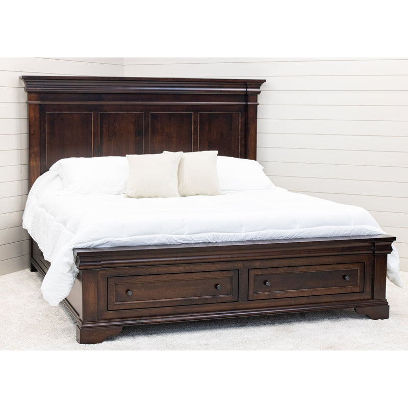 Madison Amish Storage Platform Bed