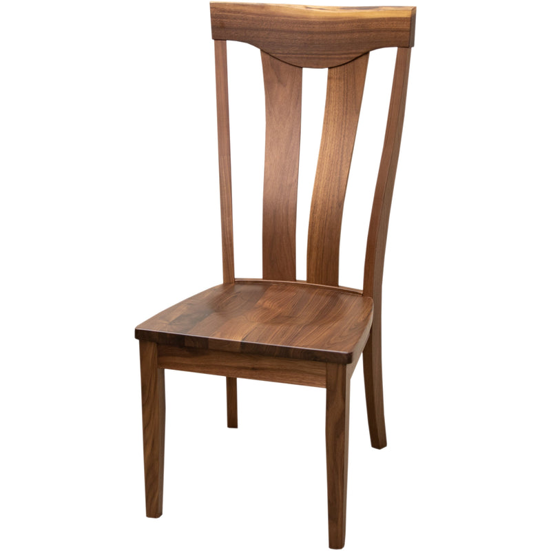 Baltimore Walnut Wood Side Dining Chair | NAT
