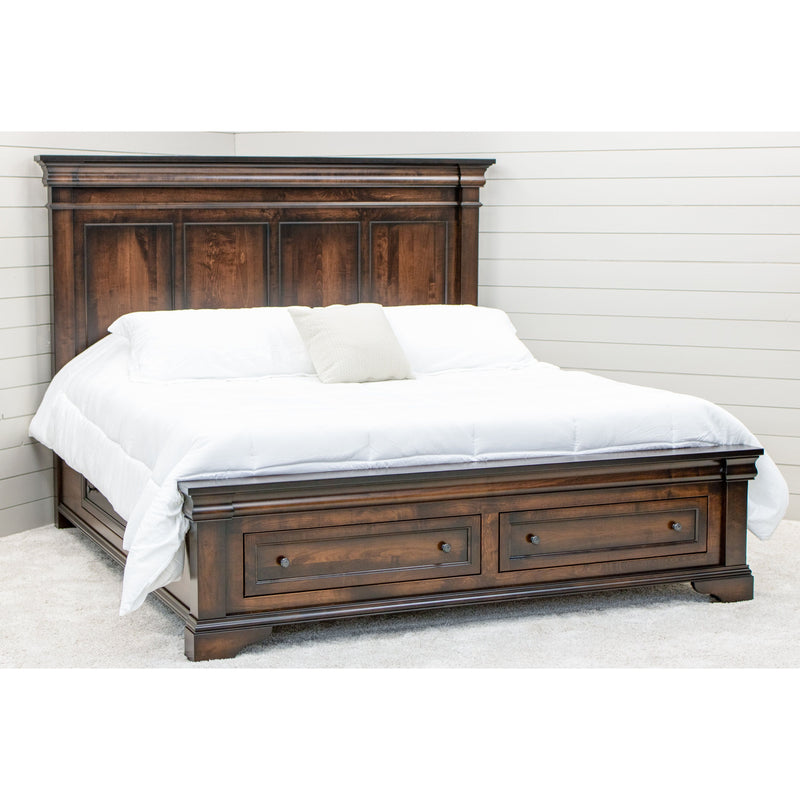 Madison Amish Storage Platform Bed