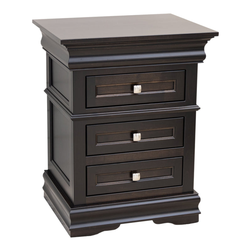 Madison Amish 3-Drawer Nightstand