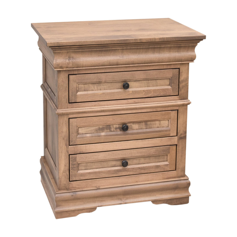 Madison Amish 3-Drawer Nightstand