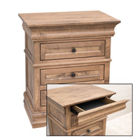 Madison Amish 3-Drawer Nightstand