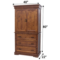 Madison Amish Armoire
