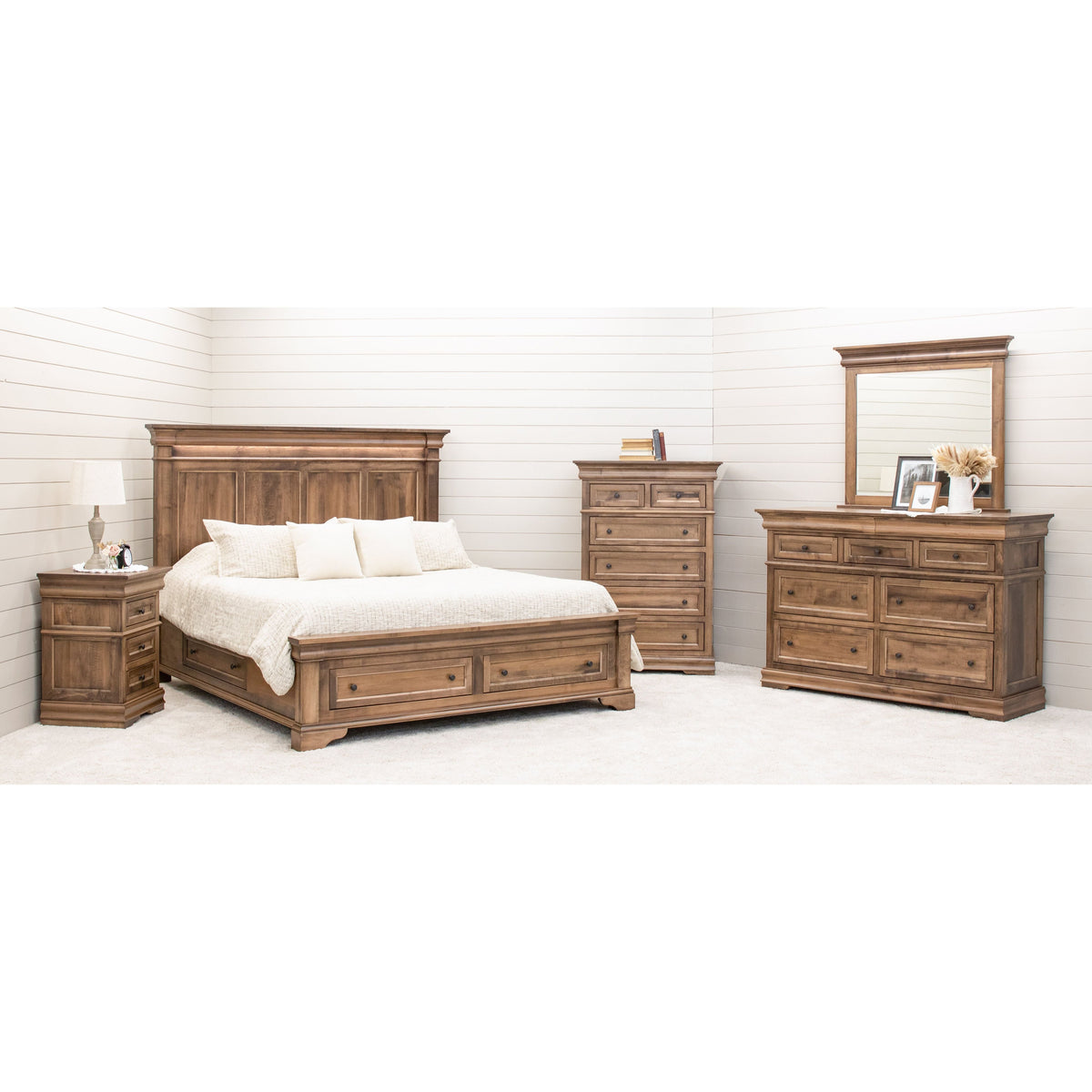 Madison Amish Solid Wood Headboard Only