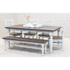 Madison Reclaimed White & Wood Buffet | TW&SP