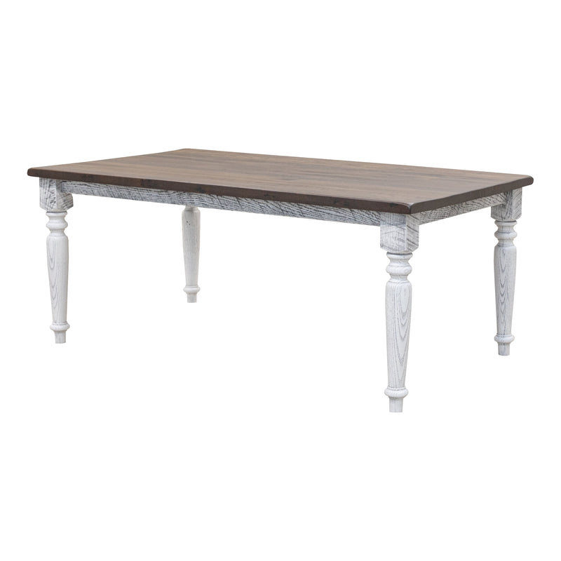 Belair  Reclaimed White & Wood Dining Table | TW&SP