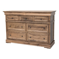 Madison Amish 7-Drawer Tall Dresser