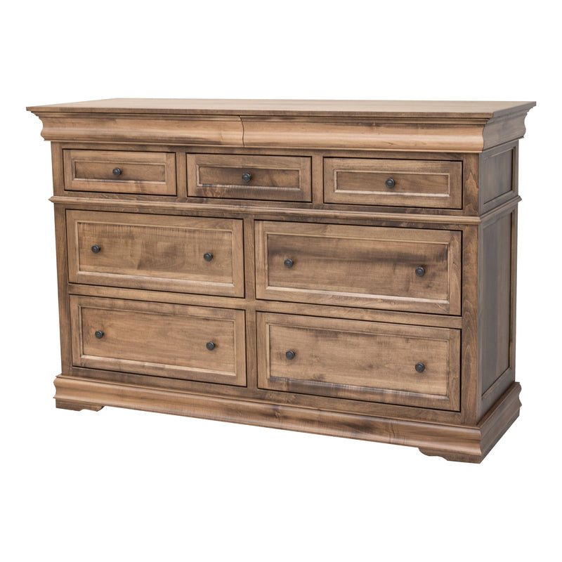 Madison Amish 7-Drawer Tall Dresser