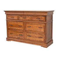 Madison Amish 7-Drawer Tall Dresser