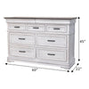 Madison Amish 7-Drawer Tall Dresser