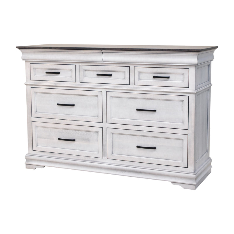 Madison Amish 7-Drawer Tall Dresser