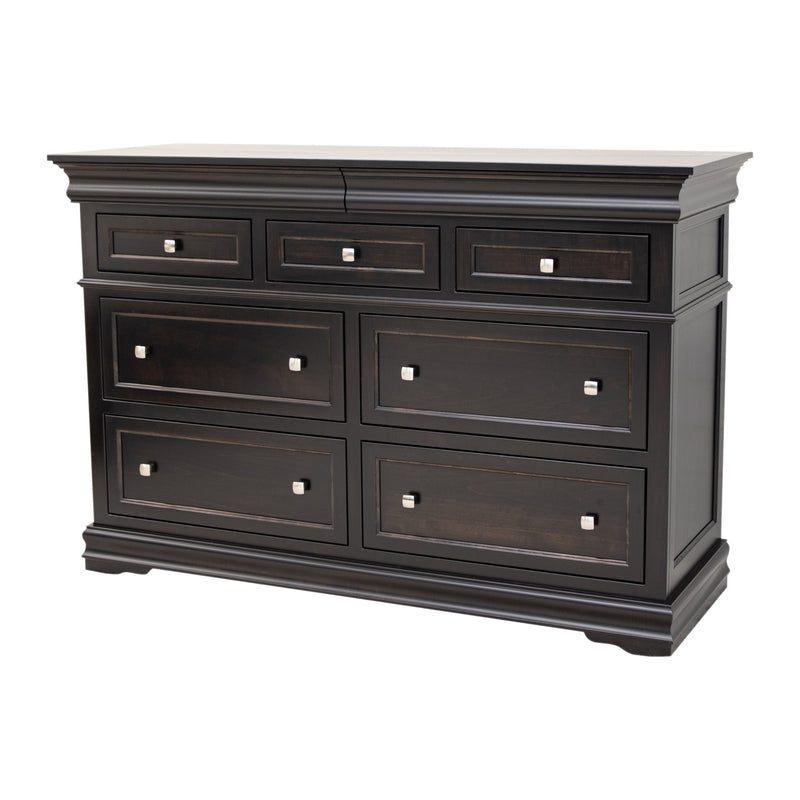 Madison Amish 7-Drawer Tall Dresser
