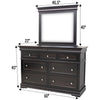 Madison Amish 7-Drawer Tall Dresser
