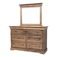Madison Amish 7-Drawer Tall Dresser