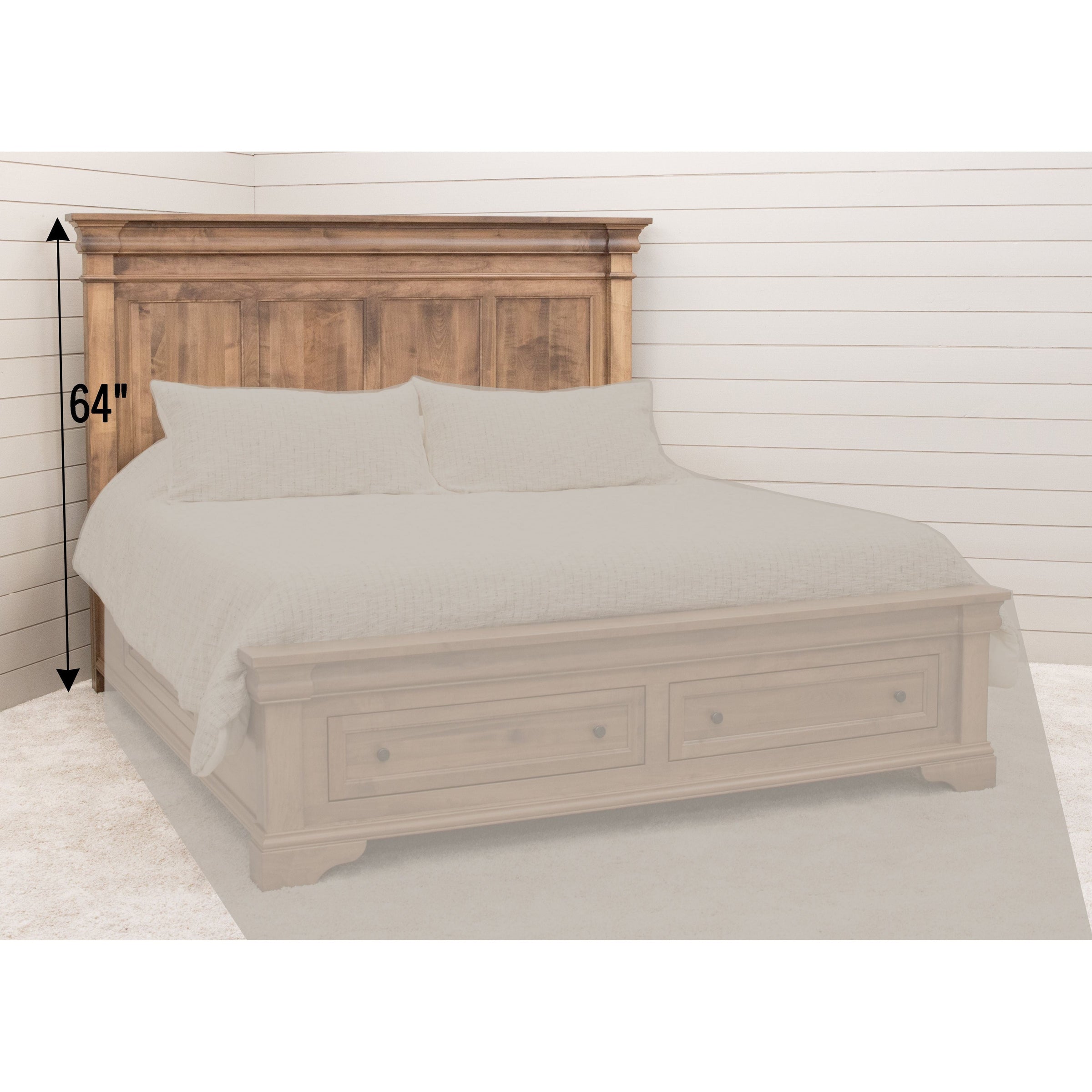 Madison Amish Solid Wood Headboard Only