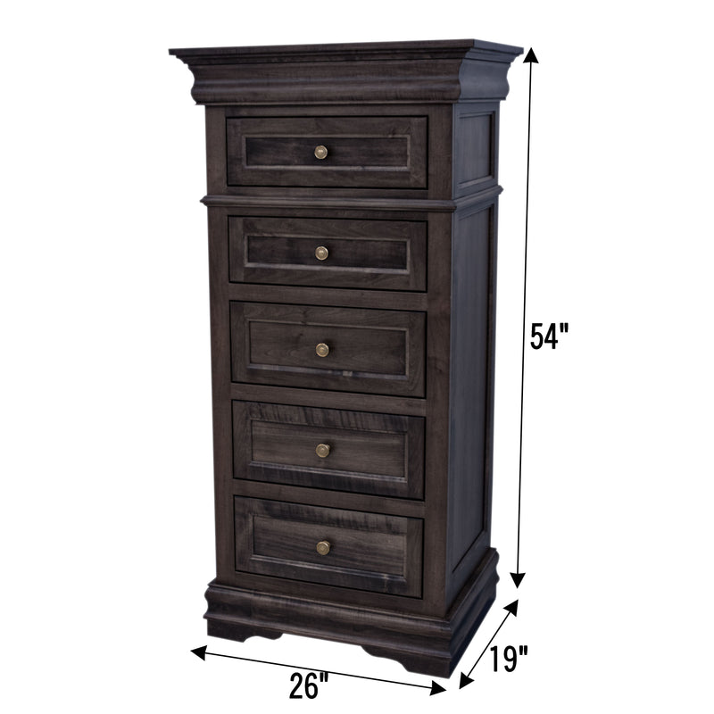Madison Amish 5-Drawer Lingerie Dresser