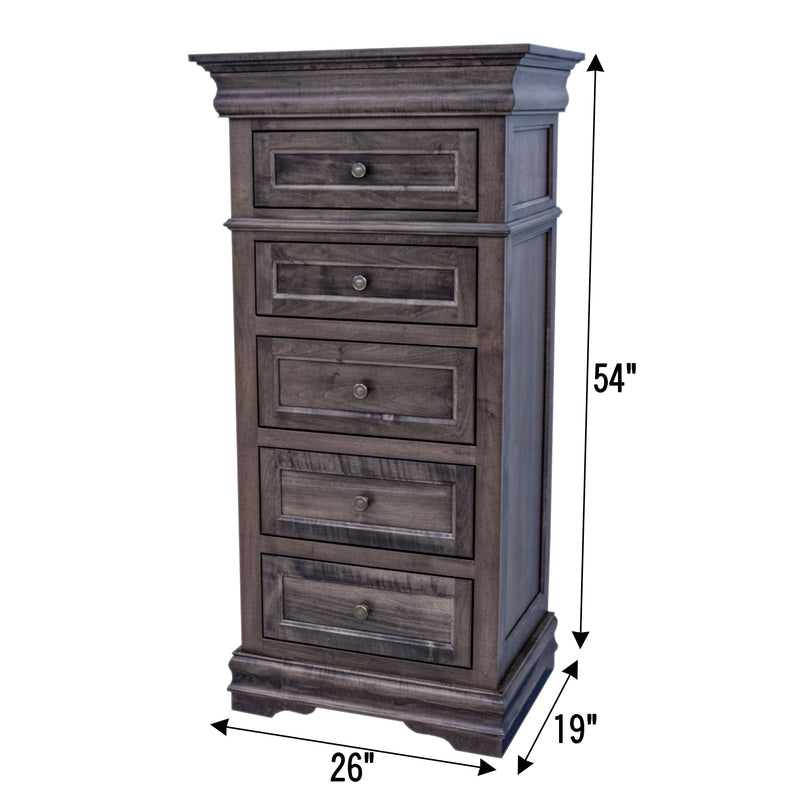 Madison Amish 5-Drawer Lingerie Dresser
