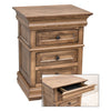 Madison Amish 3-Drawer Nightstand