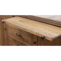 Bennet White Oak Wood Buffet - 60" | CO