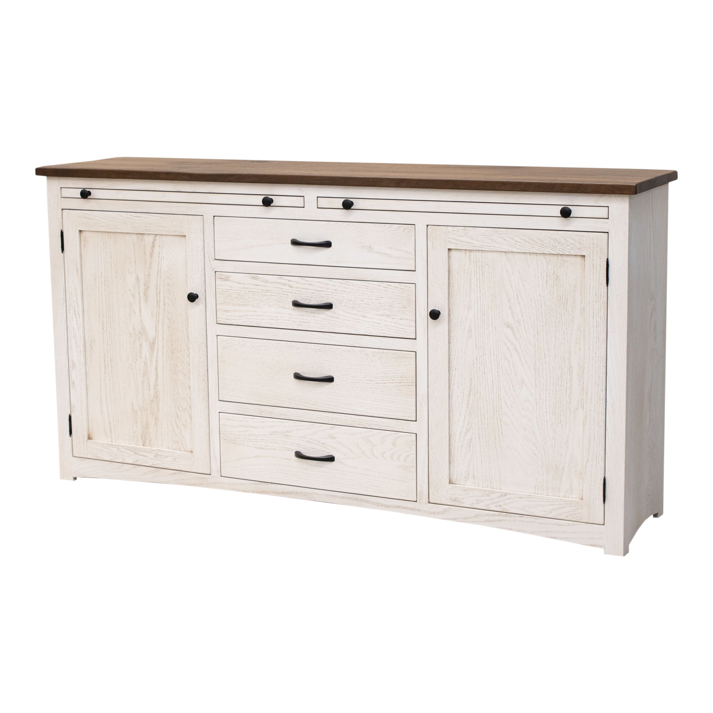 Bennet White & Oak Wood Buffet - 60" | O-CS&RWO-CO