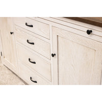 Bennet White & Wood Buffet - 72" | CS&CO