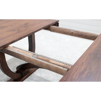 Bismark Large Maple Wood Extending Amish Dining Table | RT