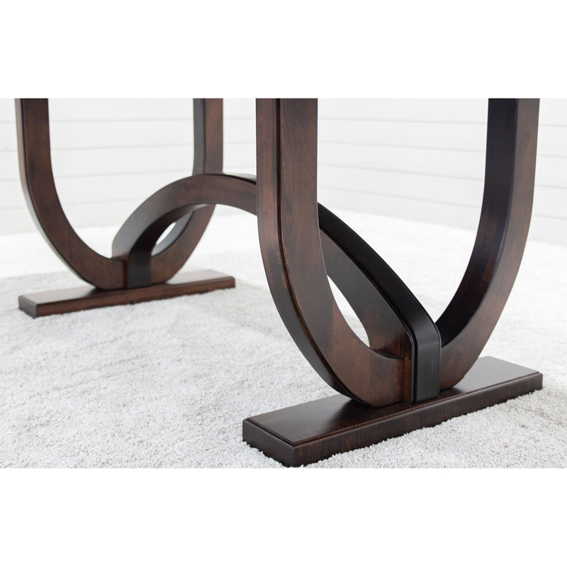 Bismark Large Maple Wood Extending Amish Dining Table | ASB