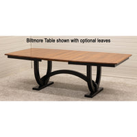 Bismark Large Maple Wood Extending Amish Dining Table | RC