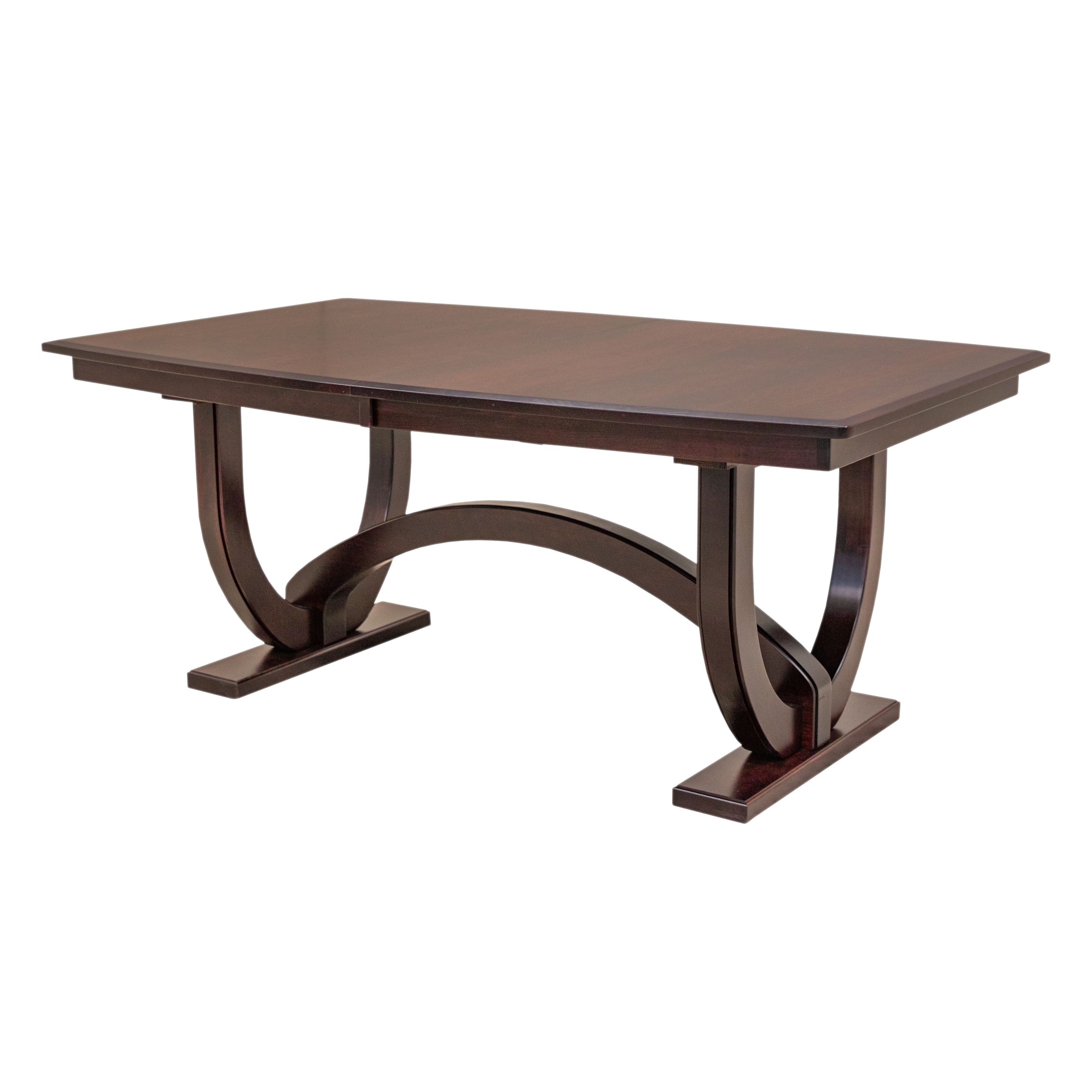 Bismark Large Maple Wood Extending Amish Dining Table | RC