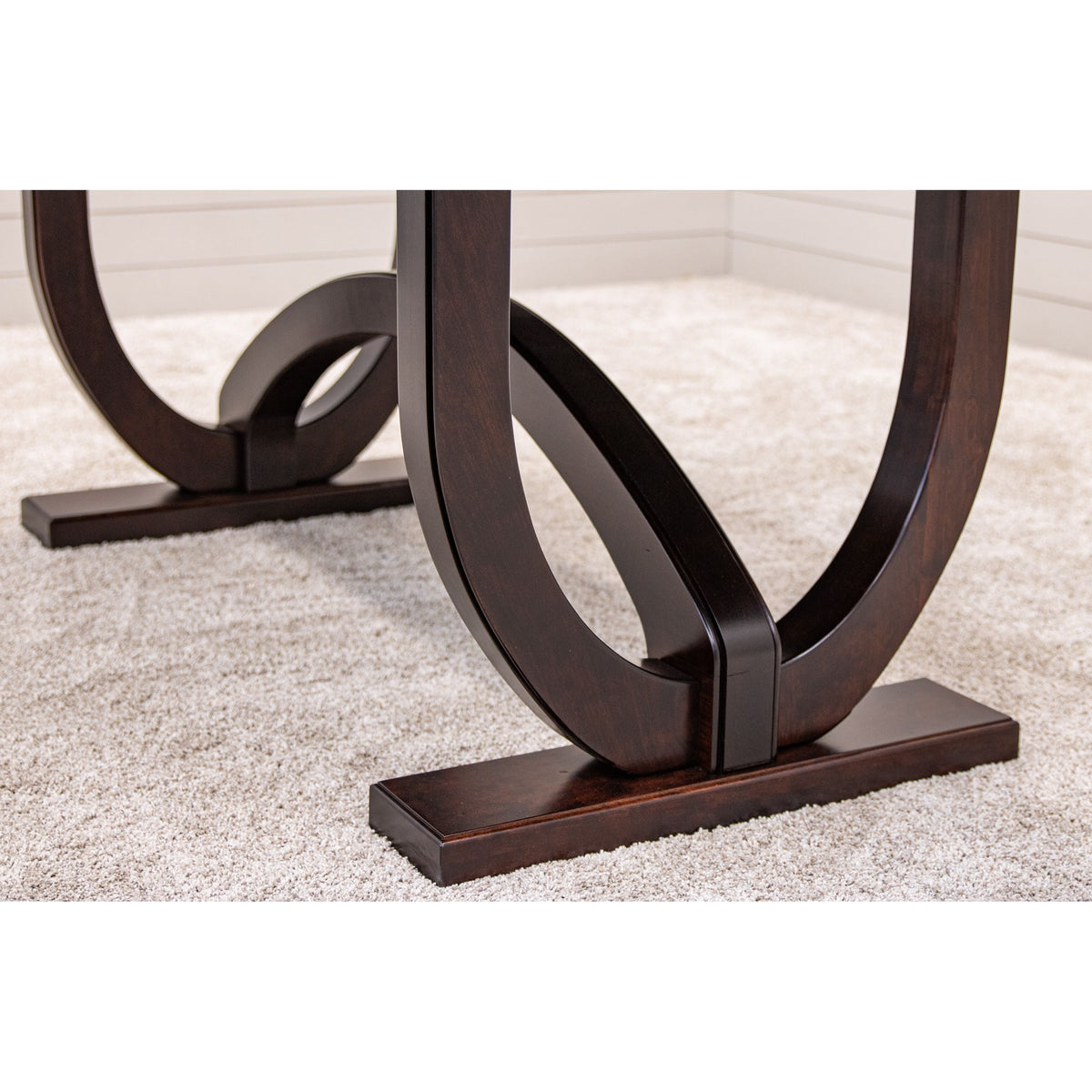 Bismark Large Maple Wood Extending Amish Dining Table | RC
