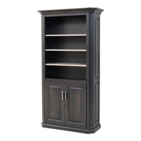 Boulevard Solid Maple Wood Bookcase with Doors | DK