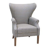 Butterfly Upholstered Wingback Chair | C16-27