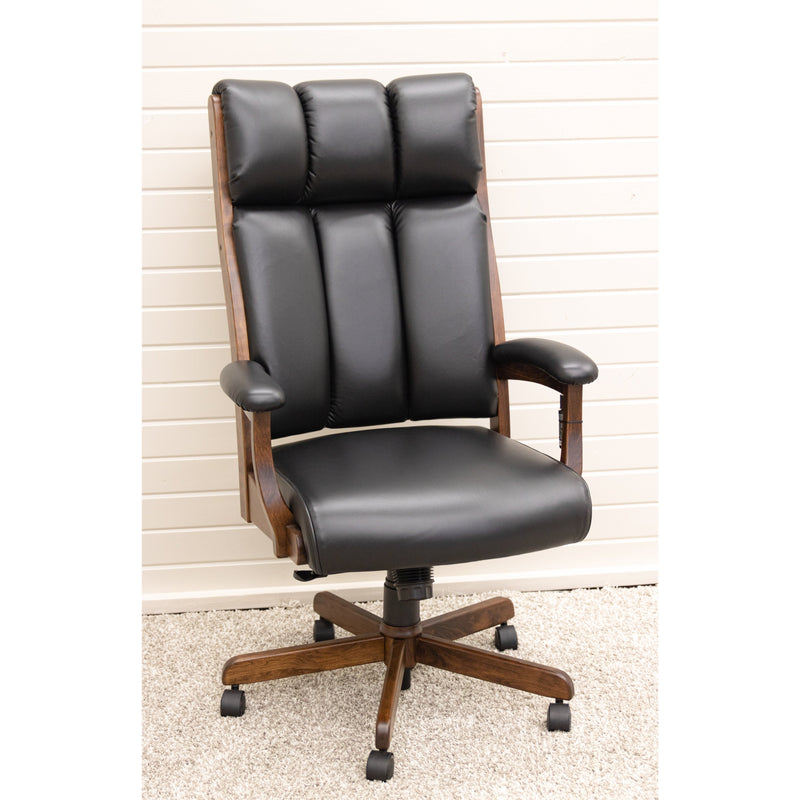 CE58 Cartwright Executive Black Leather Office Chair | M-ASB