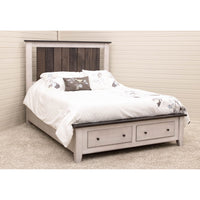 Charlotte Amish Storage Platform Bed