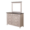 Charlotte Amish 9-Drawer Tall Dresser