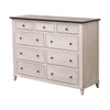 Charlotte Amish 9-Drawer Tall Dresser