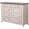 Charlotte Amish 9-Drawer Tall Dresser