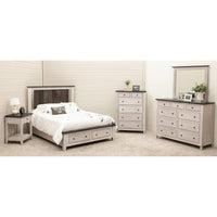 Charlotte Amish Storage Platform Bed