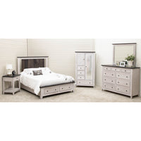 Charlotte Amish 9-Drawer Tall Dresser