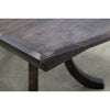 Charleston Double Pedestal Maple Wood Amish Extending Dining Table | GS