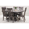 Charleston Double Pedestal Maple Wood Amish Extending Dining Table | GS