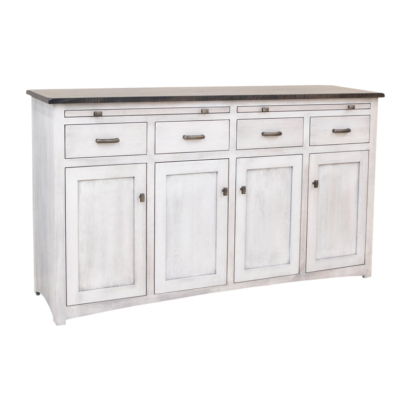 Apple Creek Settler's White & Wood Buffet | M-AV&GS