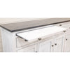 Apple Creek Settler's White & Wood Buffet | M-AV&GS