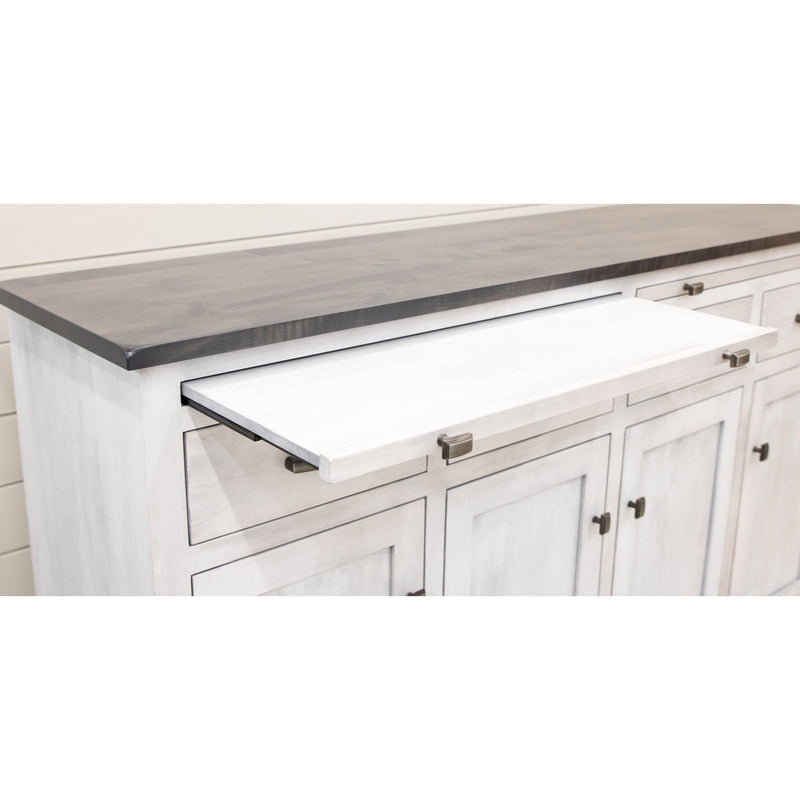 Apple Creek Settler's White & Wood Buffet | M-AV&GS