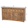 Apple Creek Settler's Hickory Wood Buffet | CO