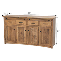 Apple Creek Settler's Hickory Wood Buffet | CO