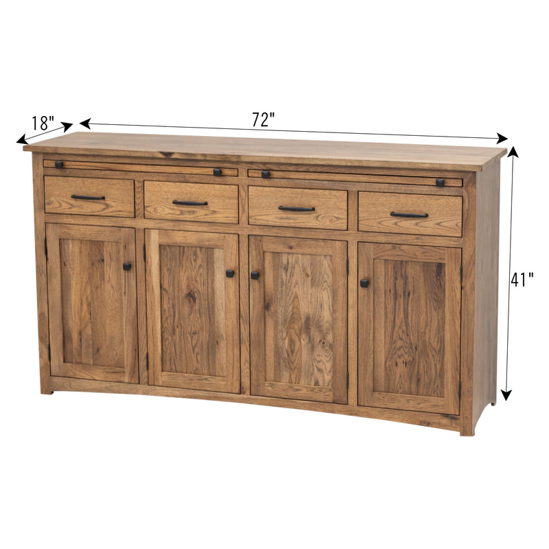 Apple Creek Settler's Hickory Wood Buffet | CO