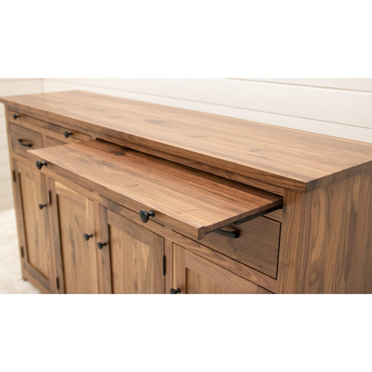 Apple Creek Settler's Walnut Wood Buffet | NAT