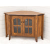 Apple Creek Elm Wood Corner TV Console | MC