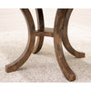 Charleston Single Pedestal Hickory Wood Extending Dining Table | CO